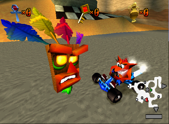 Crash, ready to race