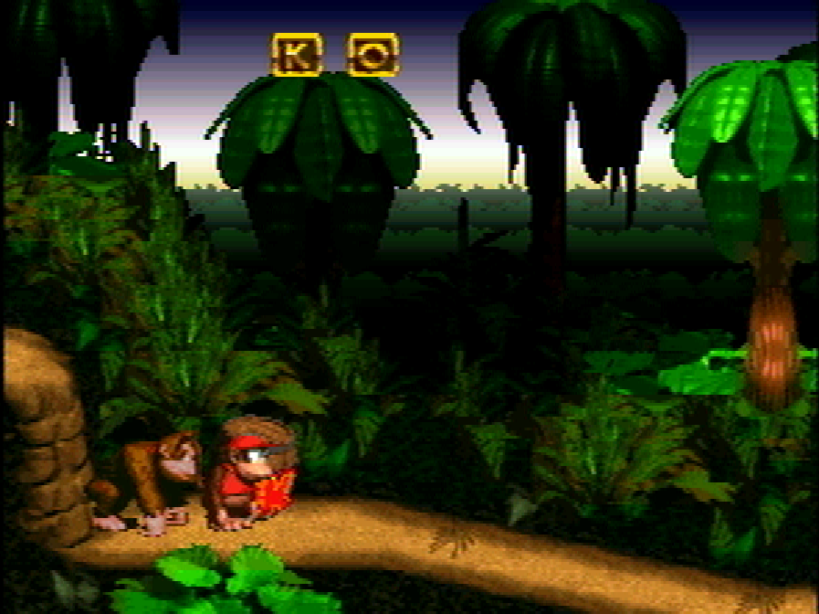 Donkey Kong and Diddy Kong