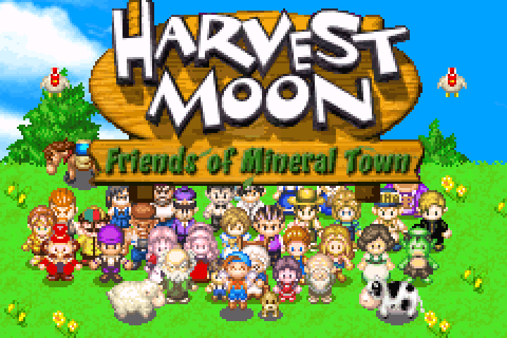 Harvest Moon FoMT title screen
