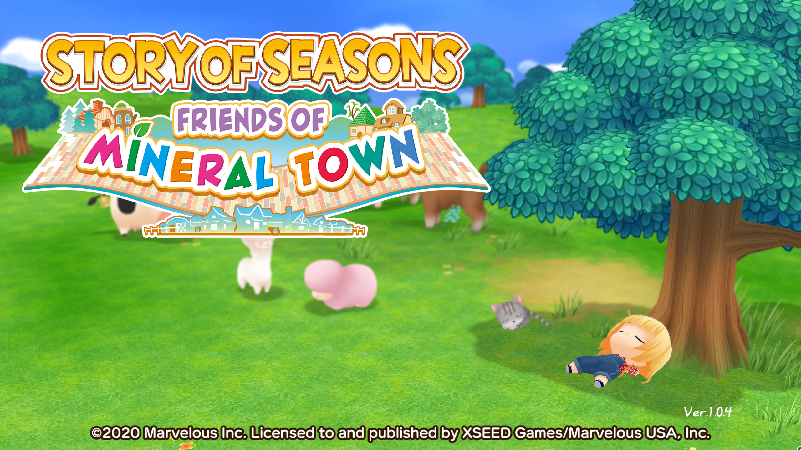 Story of Seasons title screen